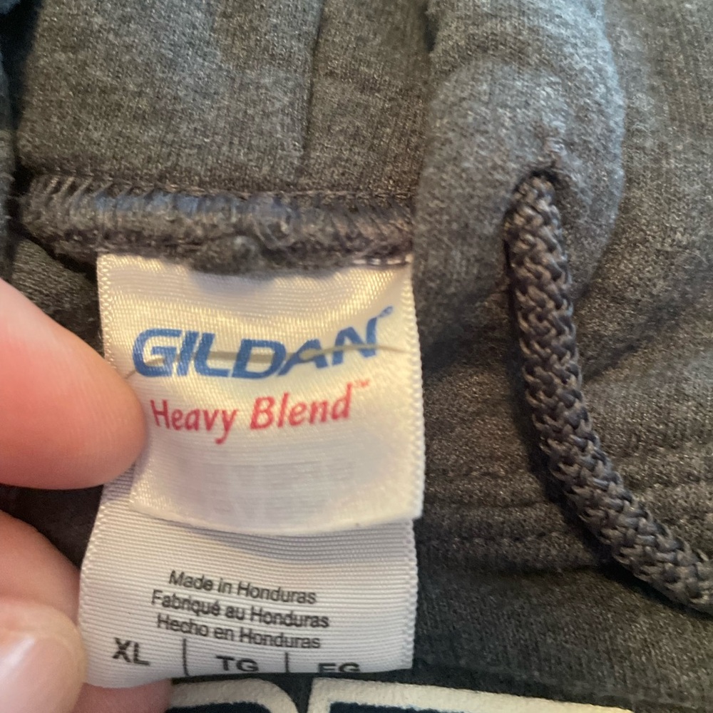 Size XL, Upper Peninsula Michigan Gray Hoodie - heavy weight. - Picture 4 of 4
